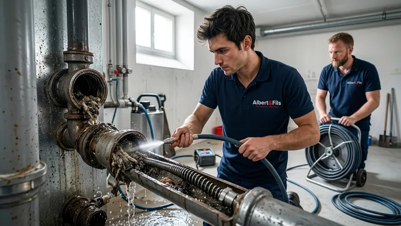 Plombier Albert et Fils — Debouchage de canalisations dans le Val-de-Marne 94 (intervention 24h/24, devis gratuit)